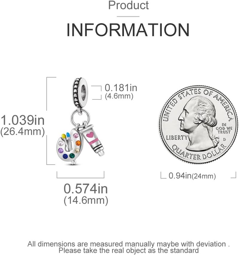 Parmuz Charms for Bracelets 925 Sterling Silver Butterfly summer travel Ocean Lucky charm beads Pendant Jewelry for Woman Mom - Image 1